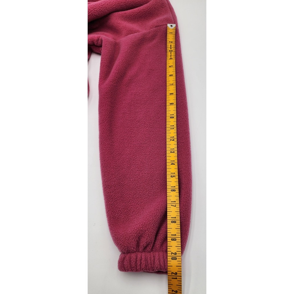 Vintage Woolrich Fleece Jacket Small Pink Made in USA Full Snap Front 90s Retro - Picture 8 of 14